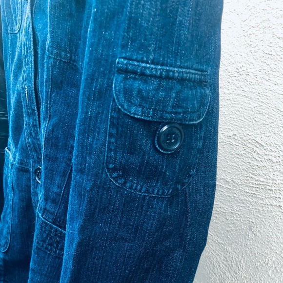 Jones Wear Sport Denim Jean Jacket XL - Picture 5 of 14